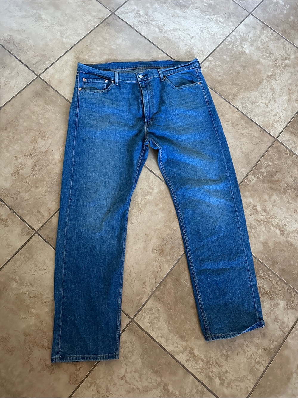 Levi’s size 40X32 style 505 Classic Men's Blue Denim Jeans